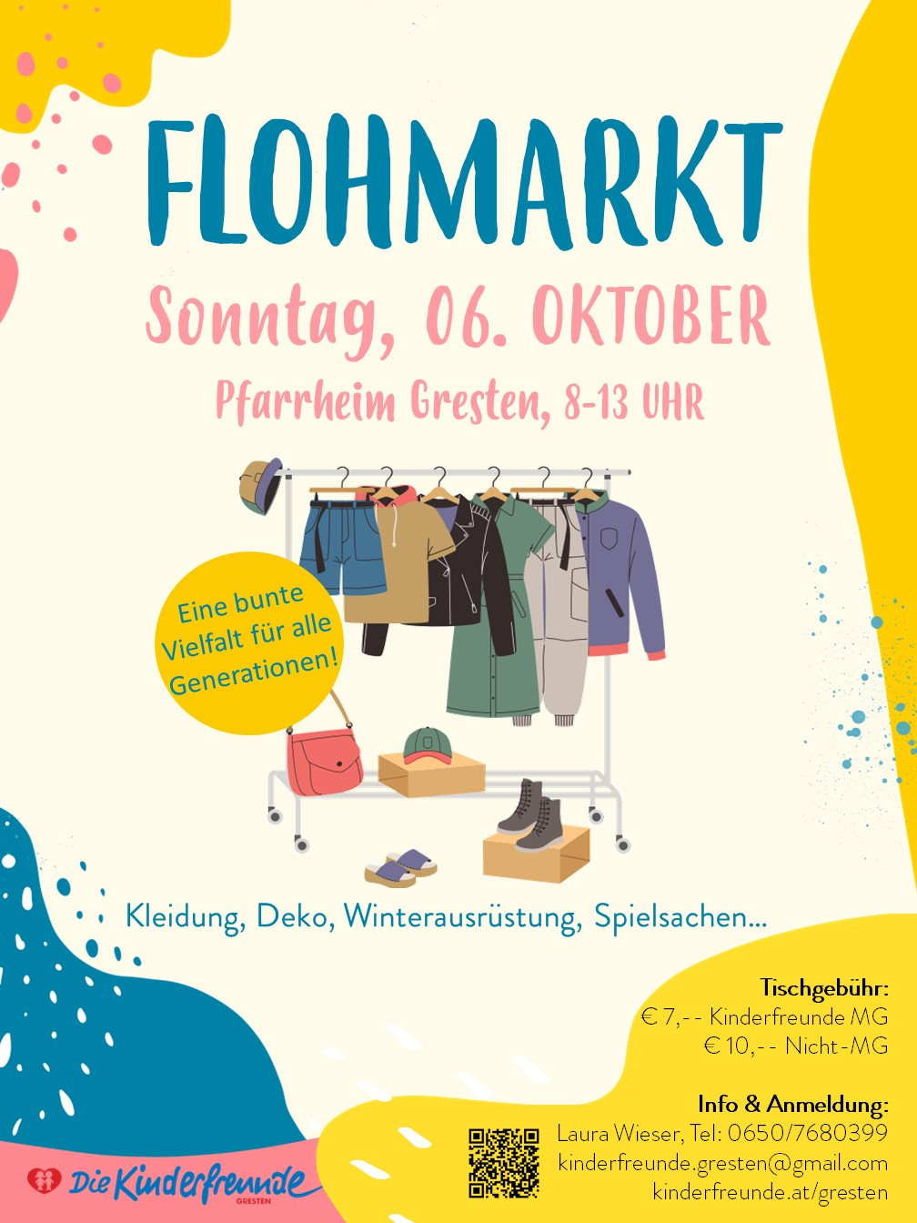 Flohmarkt Kinderfreunde